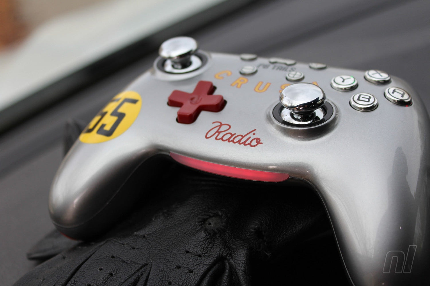 nintendolife - Review: PB Tails Crush 550 TMR Controller For Switch 1 & 2 - A Gorgeous, Fair-Weather Pad With Classic Car Stylings